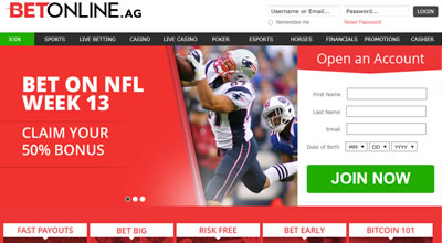 BetOnline Super Bowl Betting