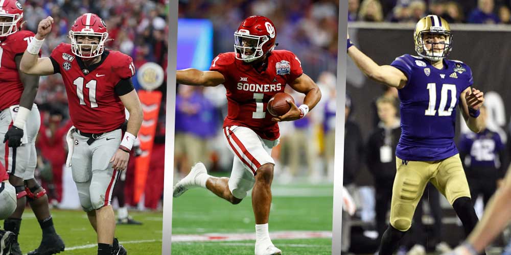 Fromm, Jalen Hurts, Jacob Eason