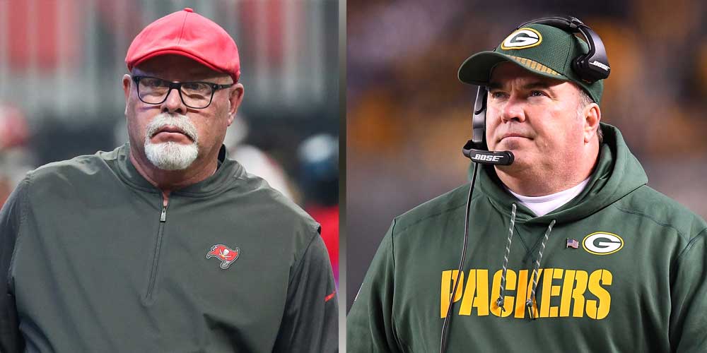 Bruce Arians and Mike McCarthy