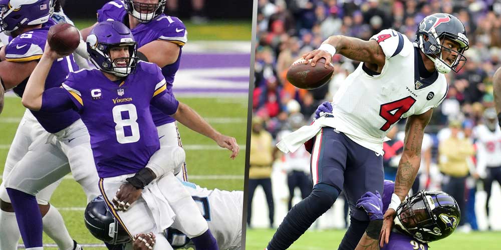 Kirk Cousins - Deshaun Watson