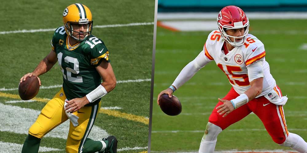 Aaron Rodgers - Patrick Mahomes