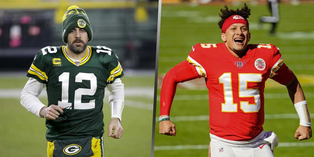 Aaron Rodgers - Patrick Mahomes