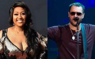 Jazmine Sullivan and Eric Church Jazmine Sullivan and Eric Church