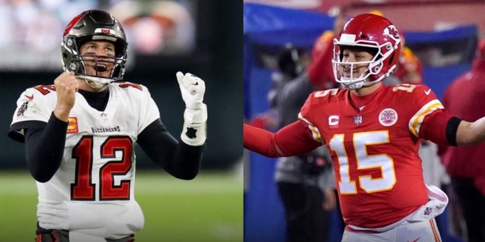 Tom Brady - Patrick Mahomes