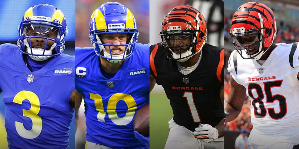 Beckham, Kupp - Chase, Higgins