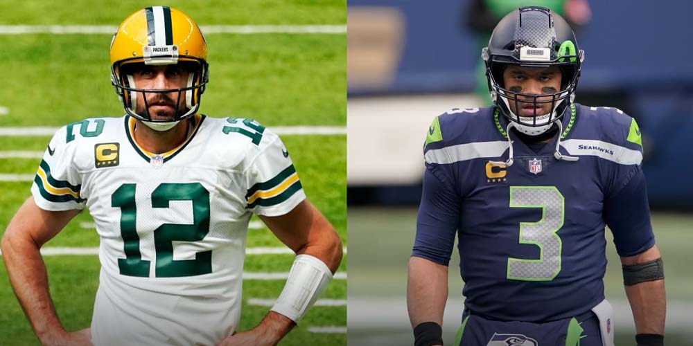 Aaron Rodgers - Russell Wilson