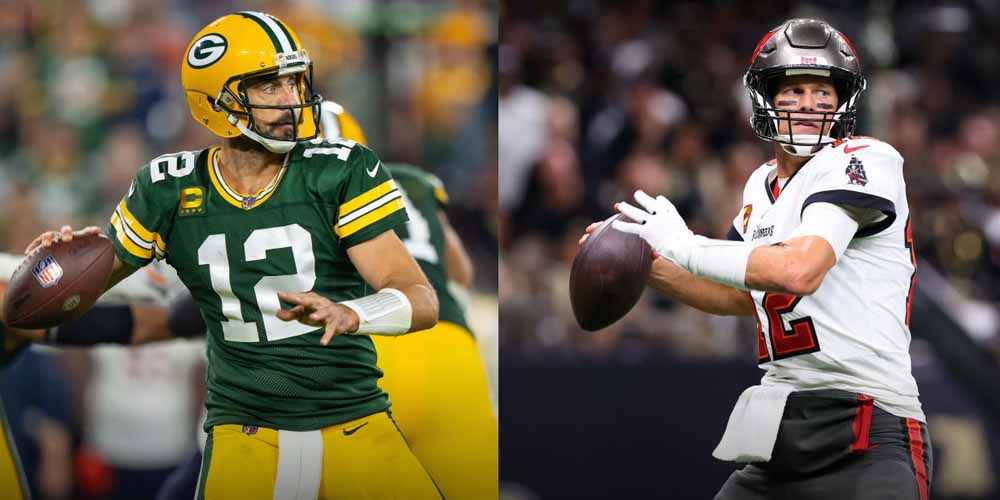 Aaron Rodgers - Tom Brady