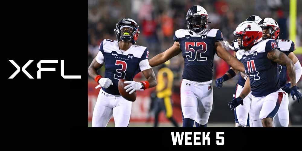 XFL Week 5