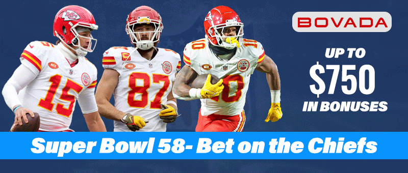 Bet on the Kansas City Chiefs in Super Bowl 58 at Bovada Sportsbook