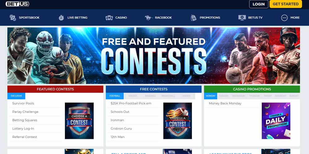 BetUS Offering 4 NFL Betting Contests Ahead Of 2025-26 Season