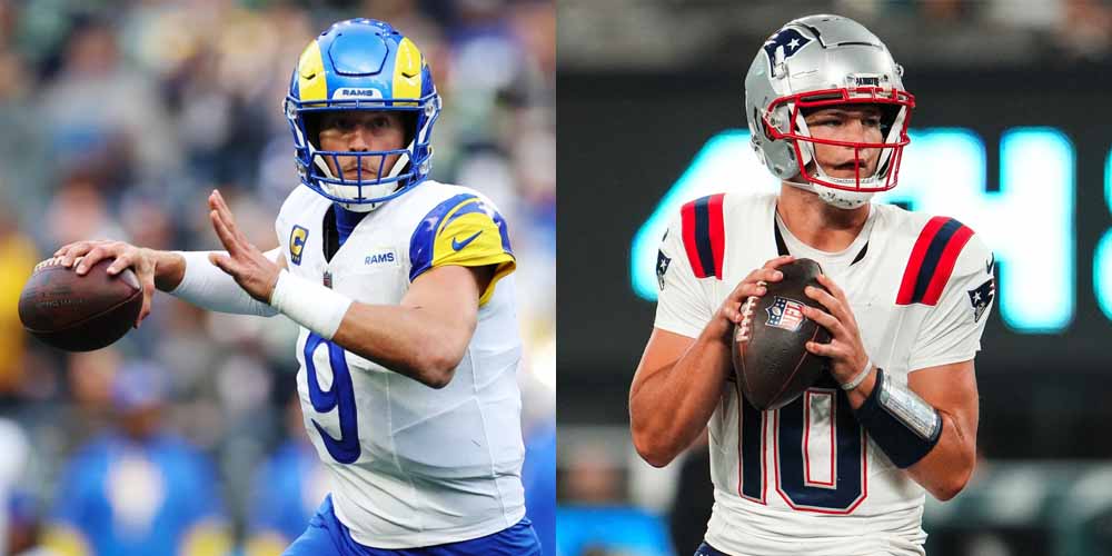 Stafford, Maye Separate Themselves In MVP Odds Race - Matthew Stafford, Drake Maye