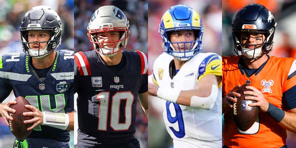 NFL Playoff Odds Update: SB60, Conference Championship, SB MVP - Sam Darnold, Drake Maye, Matthew Stafford, Jared Stidham